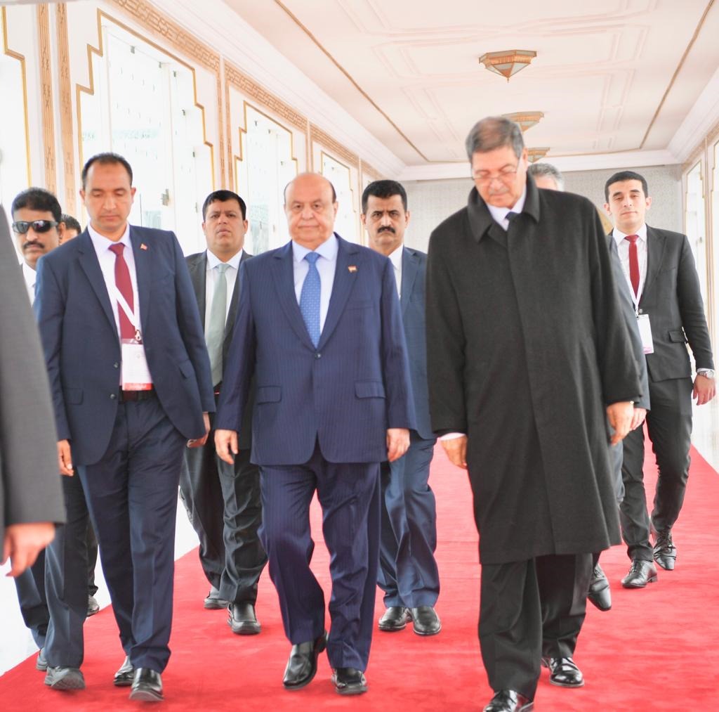 الرئيس هادي يصل إلى الرياض