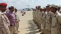 29 عربة عسكرية.. دعم سعودي للواء الأول مشاة بحري بسقطرى