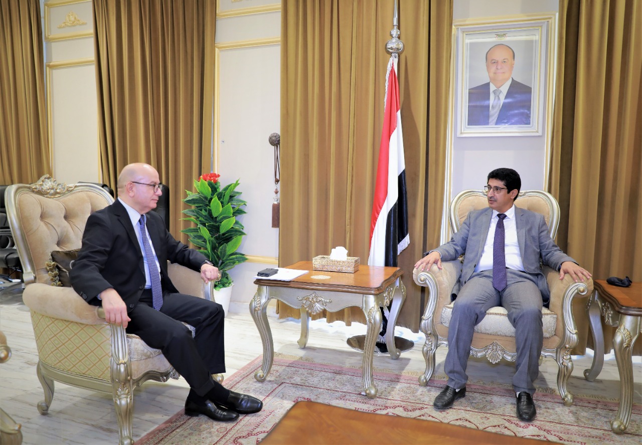 بجاش يلتقي السفير التركي لدى اليمن