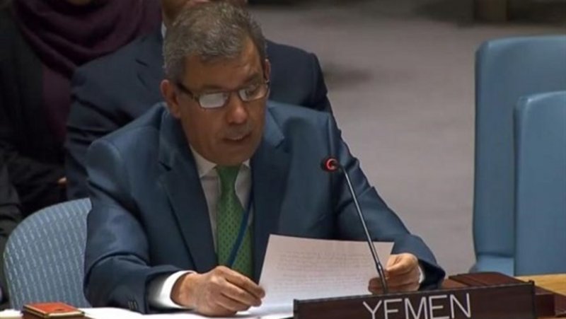 السعدي يدعو مجلس الامن إلى تحمل مسؤولياته والضغط لوقف تلاعب الحوثيين بملف خزان صافر