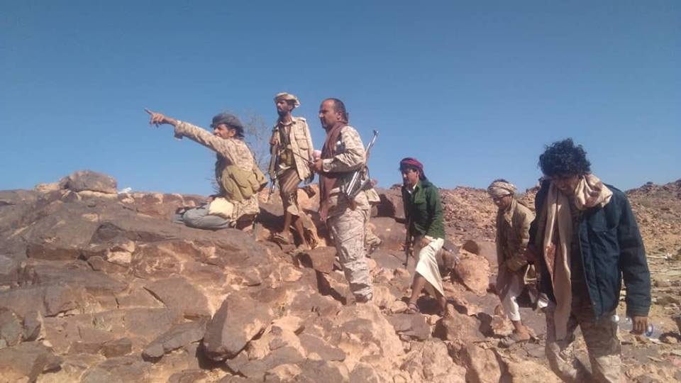 قوات الجيش الوطني تنصب كميناً محكماً لعناصر المليشيا الحوثية بالبيضاء