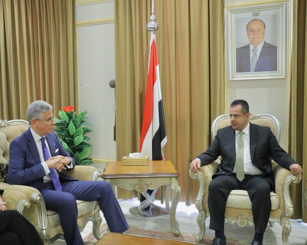 رئيس الورزاء: ان تحقيق الاستقرار الاقتصادي واستئناف مسار التعافي هو احد اسس السلام في اليمن