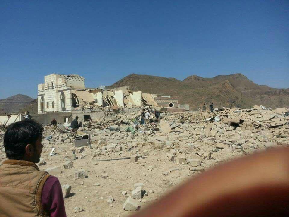 810 منازل فجرتها ميليشيا الحوثي منذ بداية الانقلاب في اليمن
