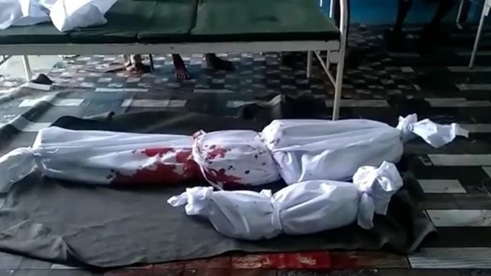 مجزرة دامية.. ميليشيا الحوثي تقصف منزل أسرة نازحة (فيديو)