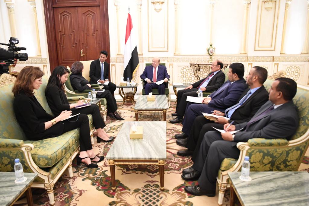 رئيس الجمهورية يستقبل مساعدة الأمين العام للأمم المتحدة للشؤون السياسية والوفد المرافق لها