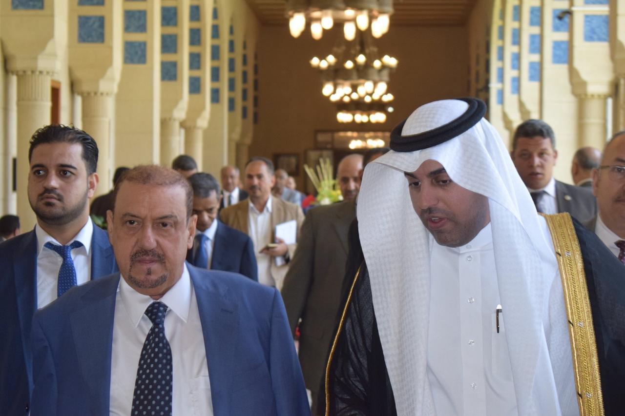 بالصور.. رئيس مجلس النواب البركاني يلتقي رئيس البرلمان العربي