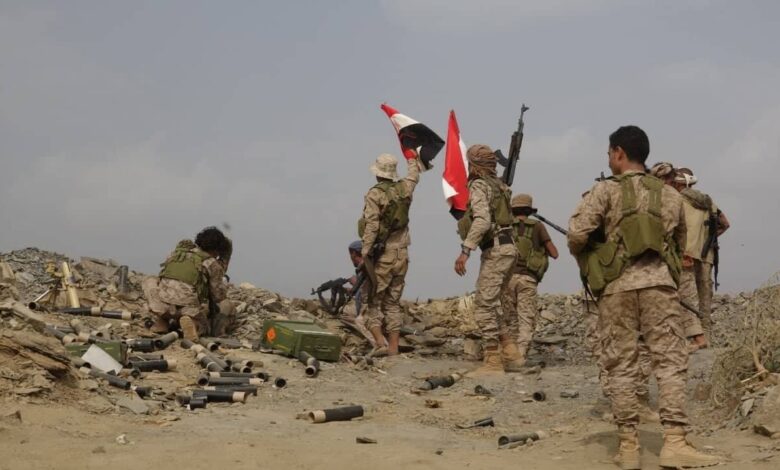 الجيش الوطني يكبد ميليشيا الحوثي خسائر فادحة في جبهة المخدرة