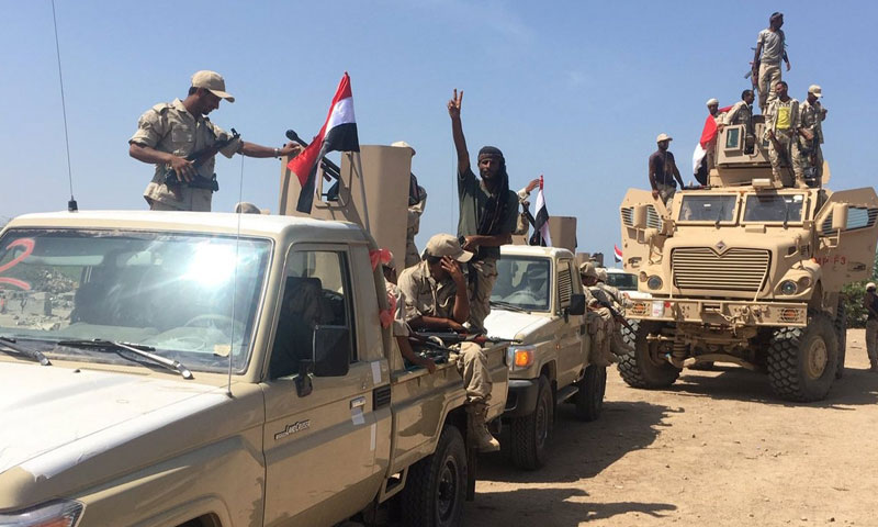 الجيش الوطني يحرر مواقع جديدة في جبهة البقع بصعدة