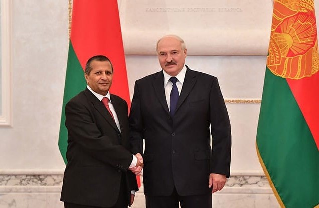 رئيس روسيا البيضاء يؤكد اهتمام بلاده بالأوضاع الجارية في اليمن ويجدد دعمه للحكومة الشرعية