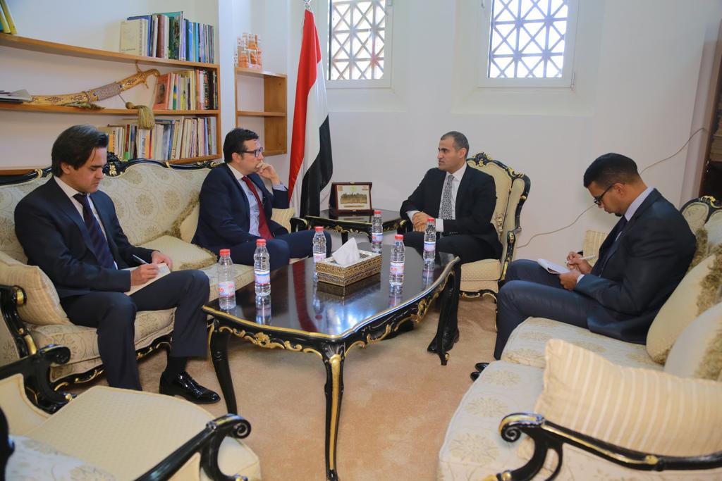 نائب وزير الخارجية يثمن موقف الحكومة التركية الداعم للحكومة اليمنية واحلال السلام