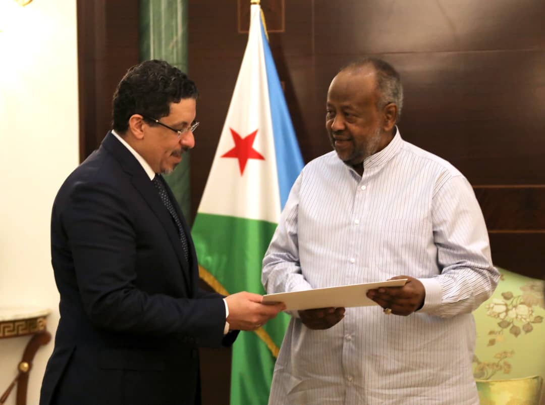 الرئيس الجيبوتي يستقبل وزير الخارجية