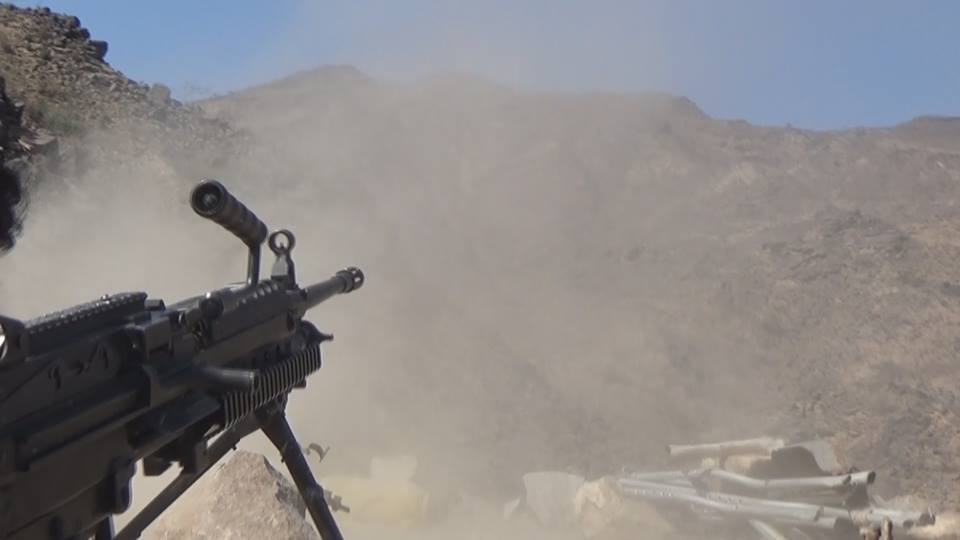 مصرع 4 من مليشيا الحوثي في مواجهات مع الجيش بمحيط جبل هان غربي تعز