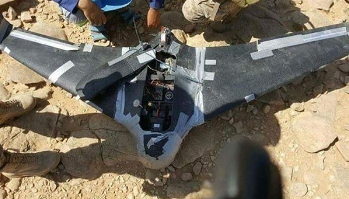 الجيش الوطني بمديرية باقم يسقط طائرة مسيرة اطلقتها المليشيات الحوثية