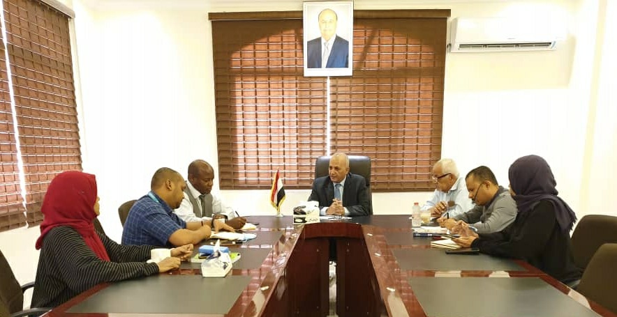 وزير الداخلية يبحث مع ممثل المفوضية السامية سبل تعزيز وتطوير التعاون المشترك