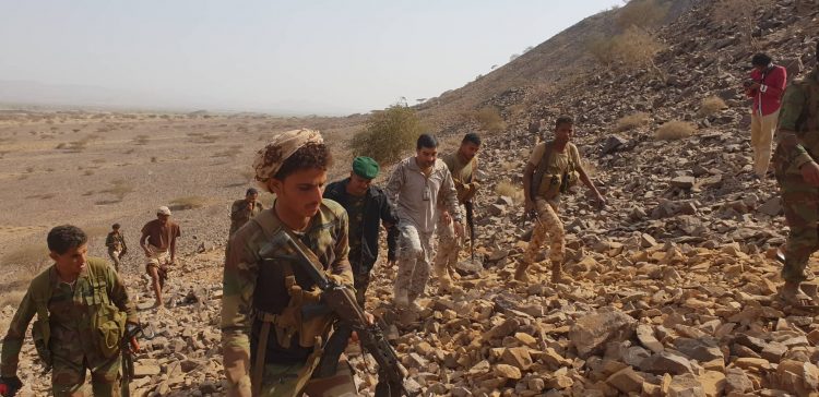 قوات الجيش الوطني تحرر سلسلة جبلية وعدد من القرى في محور حرض
