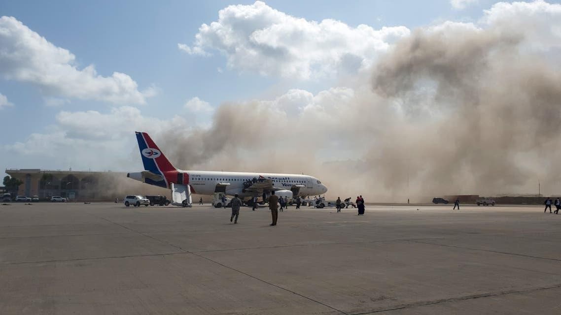 تحقيق أممي يحمّل الحوثيين مسؤولية استهداف الحكومة في مطار عدن