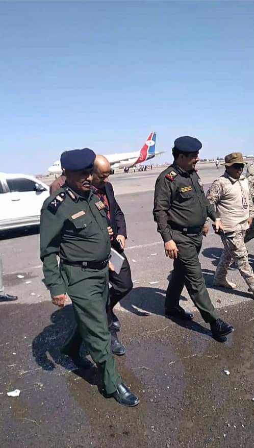 وزير الداخلية يتفقد مطار عدن ويلتقى اللجنة المكلفة بالتحقيق حسب توجيهات رئيس الجمهورية